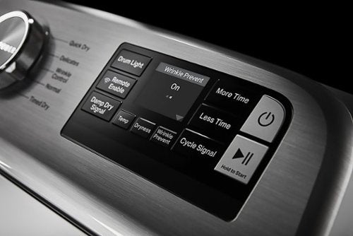 Maytag - 7.4 Cu. Ft. Smart Electric Dryer with Extra Power Button - White