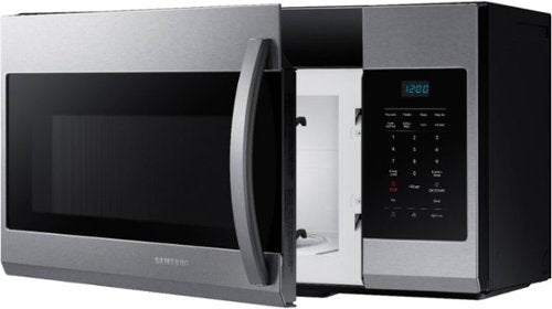 Samsung - 1.7 Cu. Ft. Over-the-Range Microwave - Stainless Steel