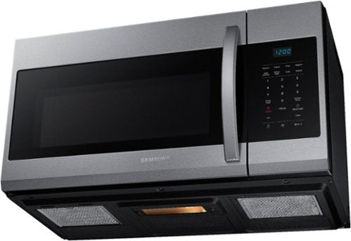 Samsung - 1.7 Cu. Ft. Over-the-Range Microwave - Stainless Steel