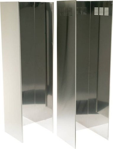 Profile Series 14' Ceiling Duct Cover Kit for Select GE Appliances Vent Hoods - Stainless Steel