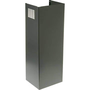 10' Duct Cover for Select Café Series Vent Hoods - Matte Black