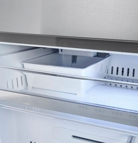 LG - 36-in 22.5 Cu. Ft. 4-Door French Door-in-Door Counter-Depth Smart Refrigerator with Craft Ice - Stainless Steel