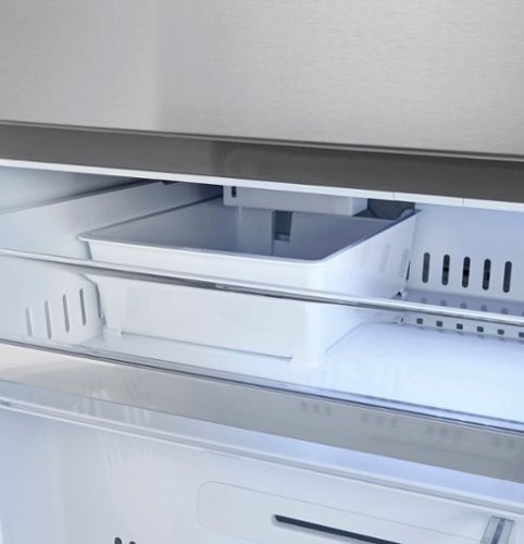 LG - 36-in Wide 22.5 Cu. Ft. 4-Door French Door-in-Door Counter-Depth Smart Refrigerator with Craft Ice - Stainless Steel