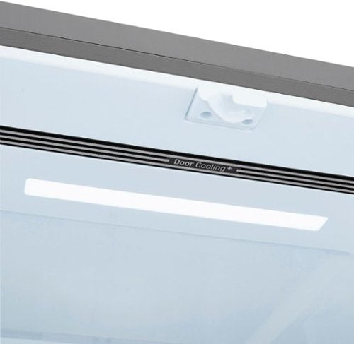 LG - 36-in Wide 22.5 Cu. Ft. 4-Door French Door-in-Door Counter-Depth Smart Refrigerator with Craft Ice - Stainless Steel