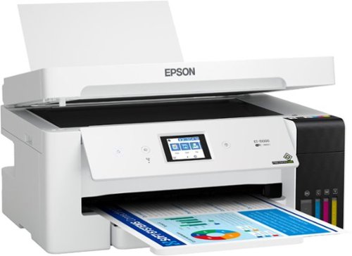 Epson - EcoTank ET-15000 Wireless All-In-One Supertank Inkjet Printer - White