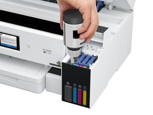 Epson - EcoTank ET-15000 Wireless All-In-One Supertank Inkjet Printer - White
