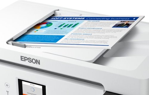 Epson - EcoTank ET-15000 Wireless All-In-One Supertank Inkjet Printer - White