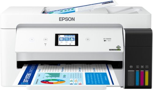 Epson - EcoTank ET-15000 Wireless All-In-One Supertank Inkjet Printer - White