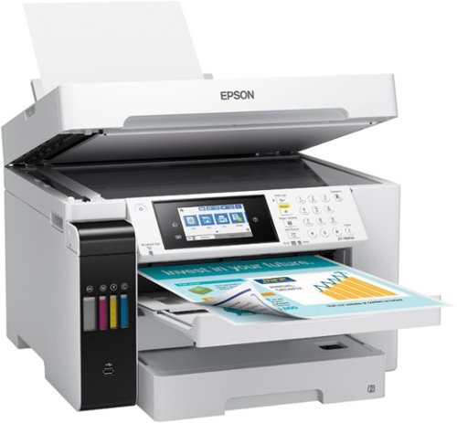 Epson - EcoTank Pro ET-16650 Wireless All-In-One Supertank Inkjet Printer - White