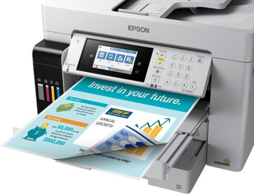 Epson - EcoTank Pro ET-16650 Wireless All-In-One Supertank Inkjet Printer - White