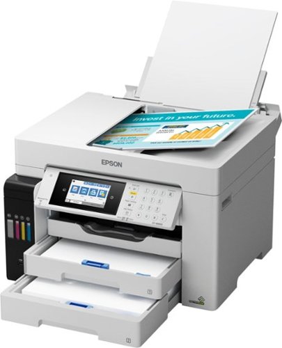 Epson - EcoTank Pro ET-16650 Wireless All-In-One Supertank Inkjet Printer - White