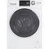GE - 2.4 Cu. Ft. High-Efficiency Front Load Washer and Electric Condenser Dryer Combo with Steam and Sanitize - White