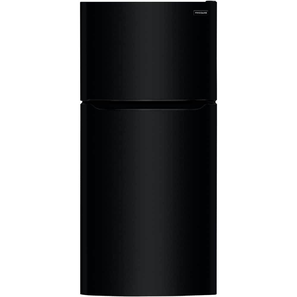Frigidaire - 30 in. Wide 20 Cu. Ft. Garage Ready Top-Freezer Refrigerator - Black