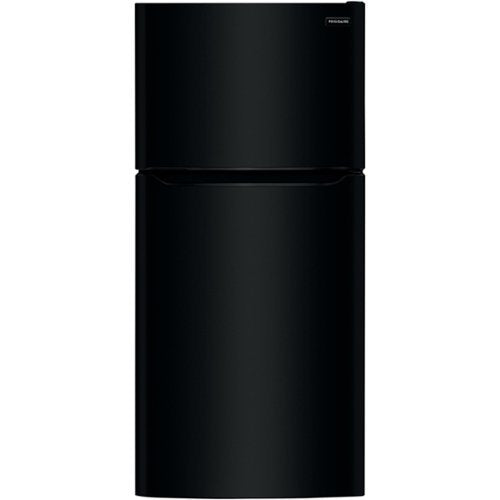 Frigidaire - 30 in. Wide 20 Cu. Ft. Garage Ready Top-Freezer Refrigerator - Black