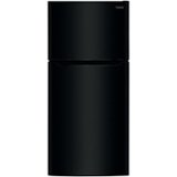 Frigidaire - 30 in. Wide 20 Cu. Ft. Garage Ready Top-Freezer Refrigerator - Black