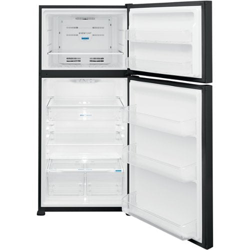 Frigidaire - 30 in. Wide 20 Cu. Ft. Garage Ready Top-Freezer Refrigerator - Black