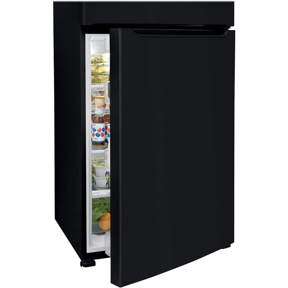 Frigidaire - 30 in. Wide 20 Cu. Ft. Garage Ready Top-Freezer Refrigerator - Black