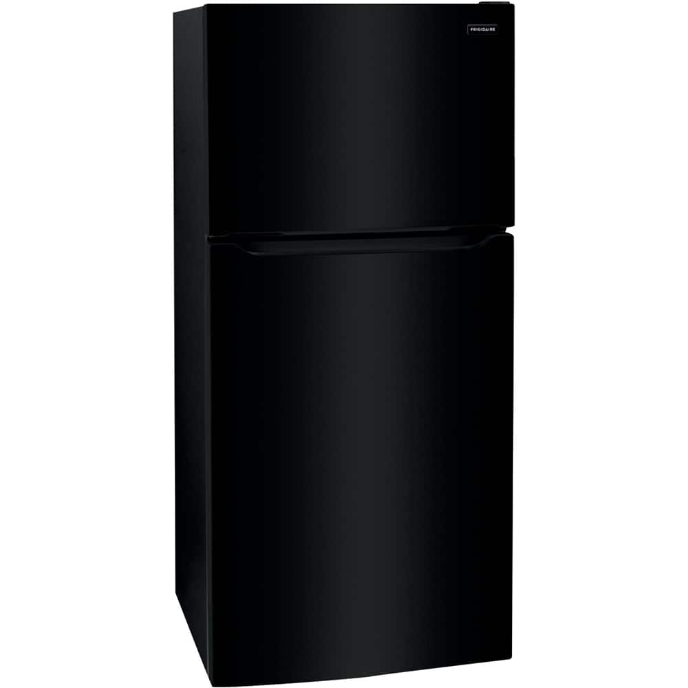 Frigidaire - 30 in. Wide 20 Cu. Ft. Garage Ready Top-Freezer Refrigerator - Black