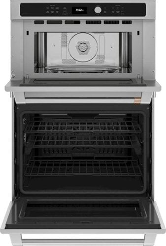 Café - 30" Built-In Electric Convection Wall Oven with Built-in Microwave and Advantium Technology, Customizable - Stainless Steel