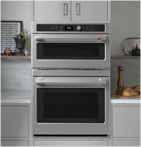 Café - 30" Built-In Electric Convection Wall Oven with Built-in Microwave and Advantium Technology, Customizable - Stainless Steel