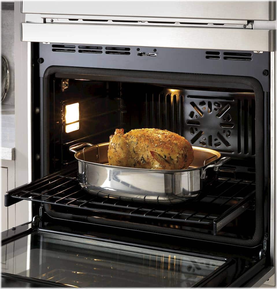 Café - 30" Built-In Electric Convection Wall Oven with Built-in Microwave and Advantium Technology, Customizable - Stainless Steel