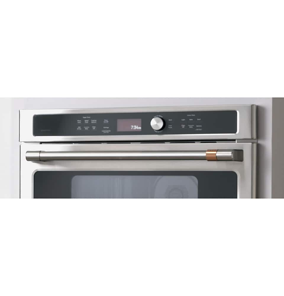 Café - 30" Built-In Electric Convection Wall Oven with Built-in Microwave and Advantium Technology, Customizable - Stainless Steel