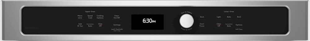 Café - 30" Built-In Electric Convection Wall Oven with Built-in Microwave and Advantium Technology, Customizable - Stainless Steel