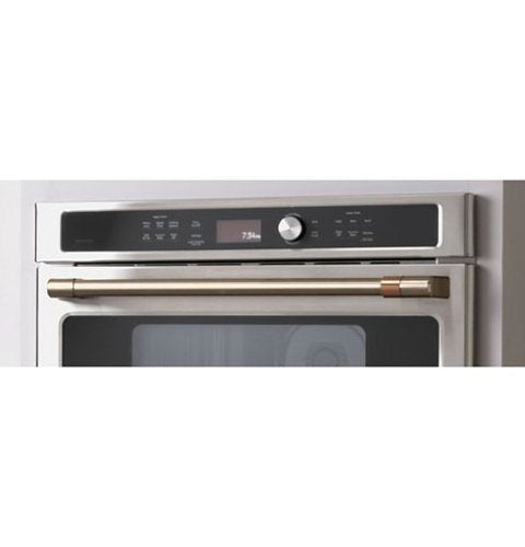 Café - 30" Built-In Electric Convection Wall Oven with Built-in Microwave and Advantium Technology, Customizable - Stainless Steel