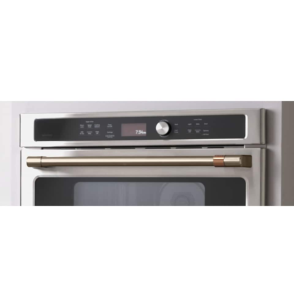 Café - 30" Built-In Electric Convection Wall Oven with Built-in Microwave and Advantium Technology, Customizable - Stainless Steel