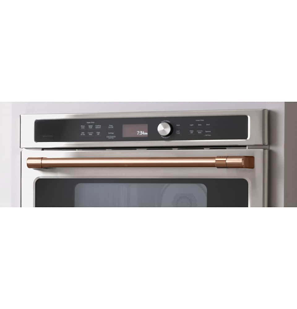 Café - 30" Built-In Electric Convection Wall Oven with Built-in Microwave and Advantium Technology, Customizable - Stainless Steel