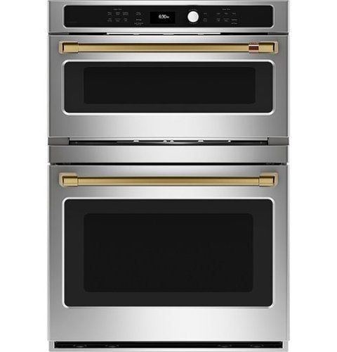 Café - 30" Built-In Electric Convection Wall Oven with Built-in Microwave and Advantium Technology, Customizable - Stainless Steel