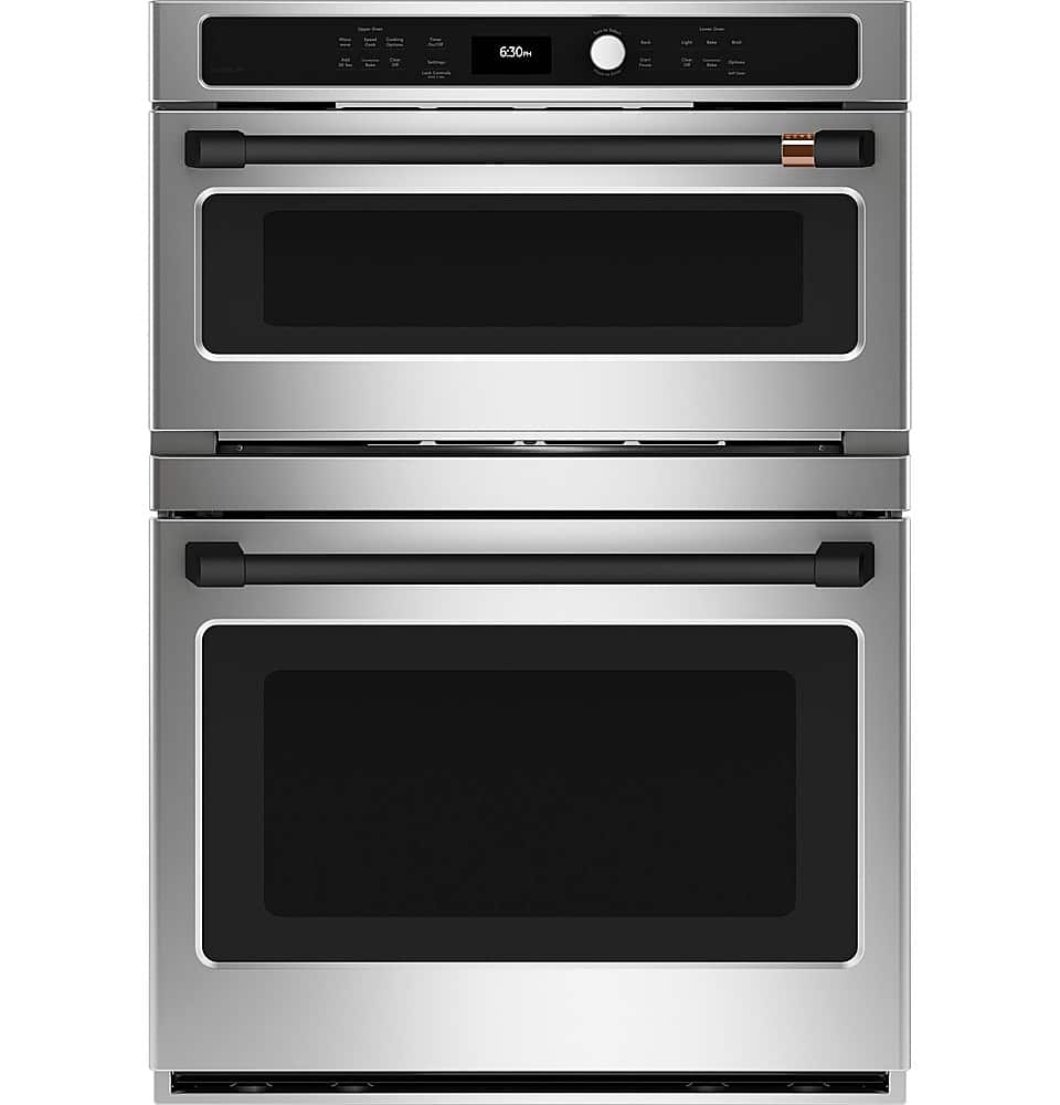 Café - 30" Built-In Electric Convection Wall Oven with Built-in Microwave and Advantium Technology, Customizable - Stainless Steel