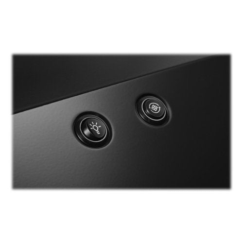 Whirlpool - 30 inches - Externally Vented - Wall Range Hood - Black