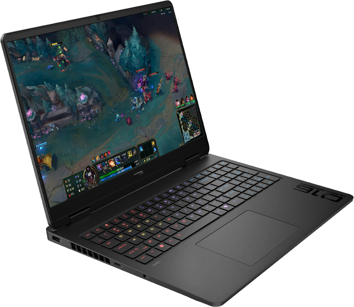 HyperX - OMEN 16" 165Hz 2.5K OLED Gaming Laptop - AMD Ryzen 7 8745HX (2025) - 16GB Memory - NVIDIA GeForce RTX 5060 - 512GB SSD - Shadow Black