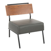 Fiji - Contemporary Chair - Gray