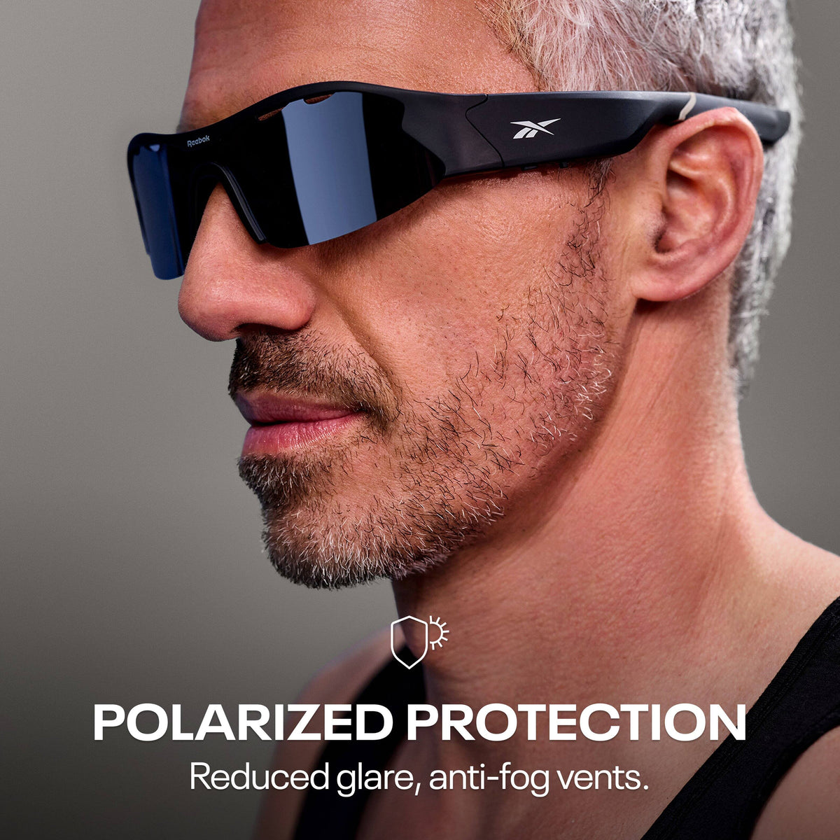 Reebok Octane Smart Eyewear Powered by Lucyd - Black/Silver