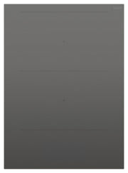 Fisher & Paykel - 15 in. Wide 2 Element Auxiliary Modular Induction Built-in Electric Cooktop, 2 Zones with SmartZone - Gray