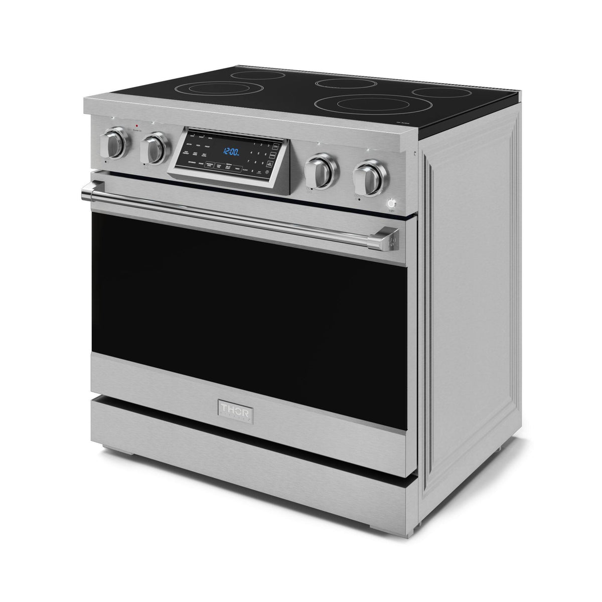 36 in. Wide 5 Elements Gordon Ramsay Series by Thor Kitchen 6.0 Cu. Ft Freestanding Electric Range - Stainless Steel