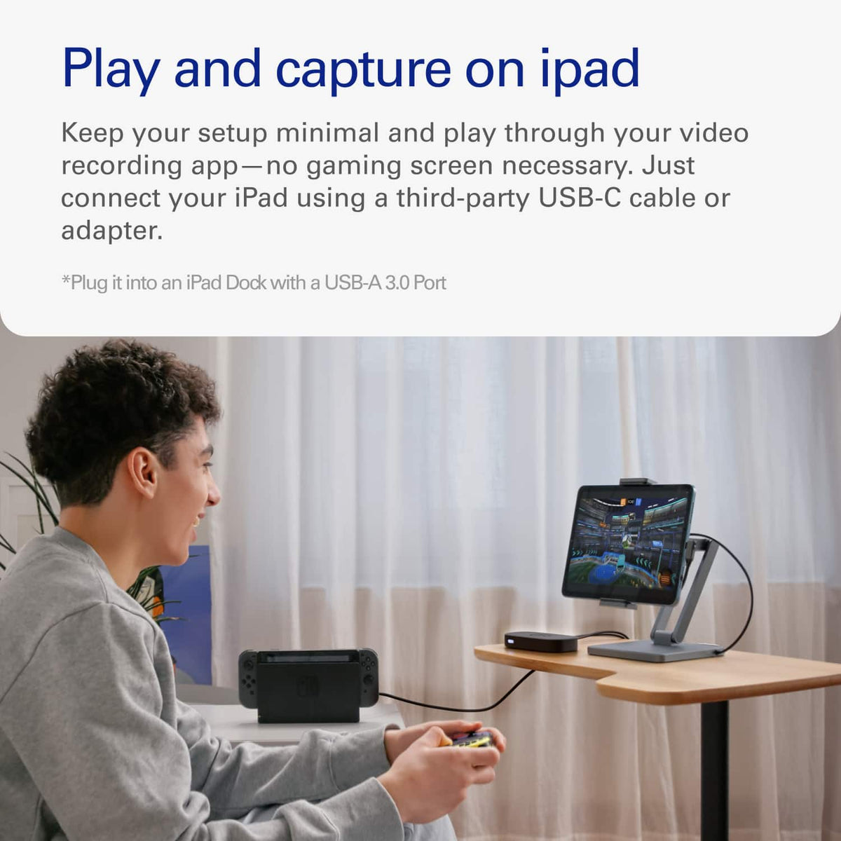 Elgato - Game Capture Neo - 4K60 HDR Passthrough, 1080p60 Capture – For Nintendo Switch 2/PS4/PS5/Xbox/PC/Mac/iOS - Black