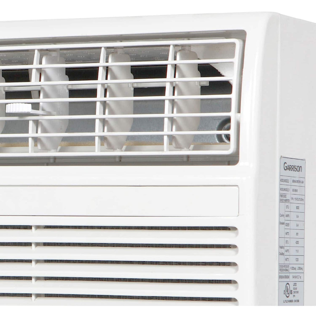Keystone - Energy Star 12,000 BTU 115V Through-the-Wall Air Conditioner with Follow Me LCD Remote Control - White