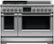 Fisher & Paykel - Professional 6.9 Cu. Ft. Freestanding Double Oven Dual Fuel True Convection Range with Self-Cleaning - Stainless Steel/Black Glass