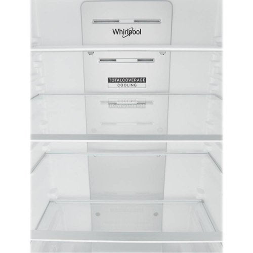 Whirlpool - 24 in. Wide 12.7 cu. ft. Bottom-Freezer Counter-Depth Refrigerator - Black