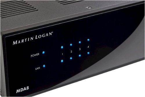 MartinLogan - 8.0-Ch. Matrix Distribution Amplifier - Black