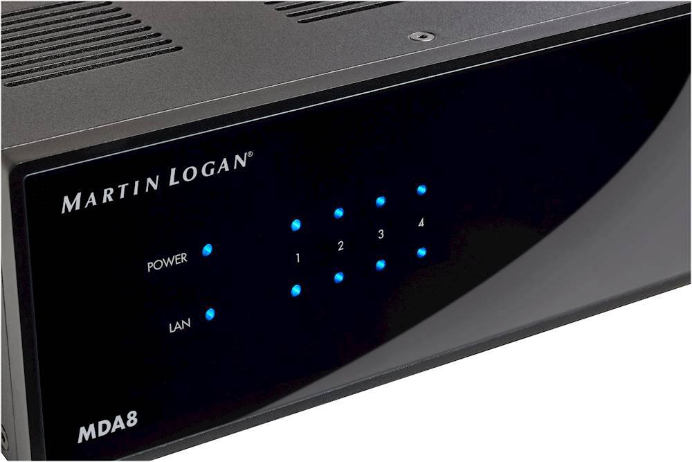MartinLogan - 8.0-Ch. Matrix Distribution Amplifier - Black