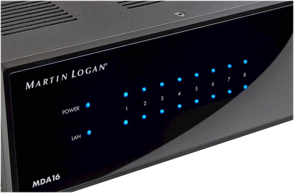 MartinLogan - 16.0-Ch. Matrix Distribution Amplifier - Black