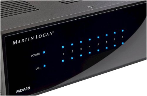 MartinLogan - 16.0-Ch. Matrix Distribution Amplifier - Black
