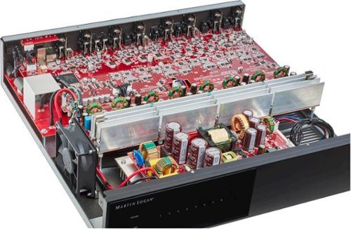 MartinLogan - 16.0-Ch. Matrix Distribution Amplifier - Black