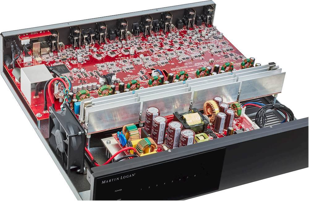 MartinLogan - 16.0-Ch. Matrix Distribution Amplifier - Black