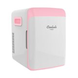 Cooluli - Classic 0.4 Cu. Ft. Mini Fridge - Pink