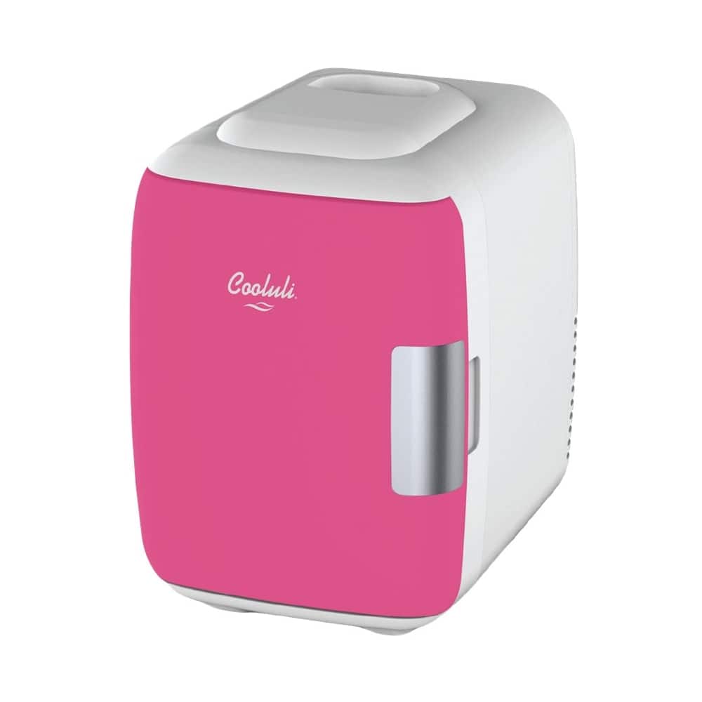 Cooluli - Classic 0.1 Cu. Ft. Mini Fridge - Fuchsia